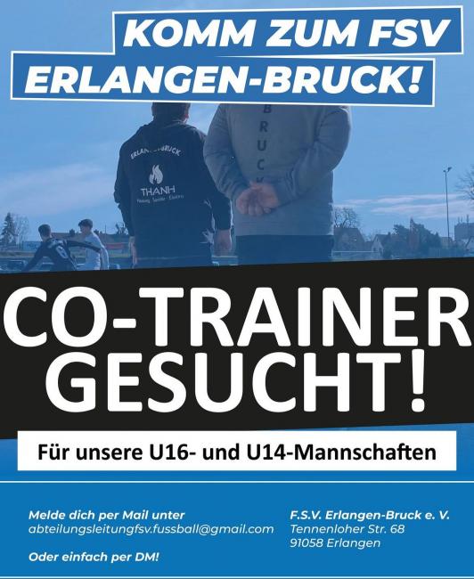 Co-Trainer gesucht!